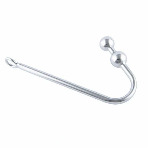 Balls Stainless 4417 Steel Anal Pleasurable Two Hook 0719